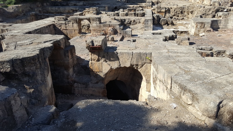 Баниас. Руины дворца царя Агриппы II