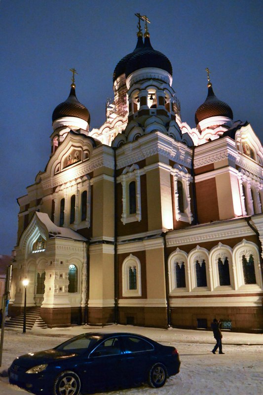 Таллинн. Православный собор Александра Невского
