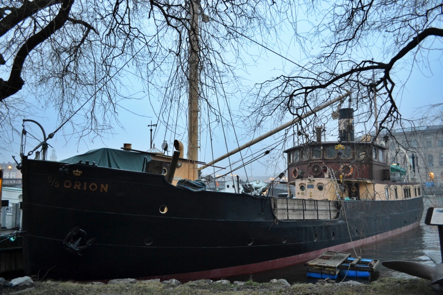 Стокгольм. Корабль-музей Орион