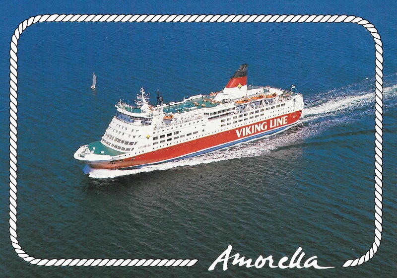 Корабль Amorella паромной компании Viking Line