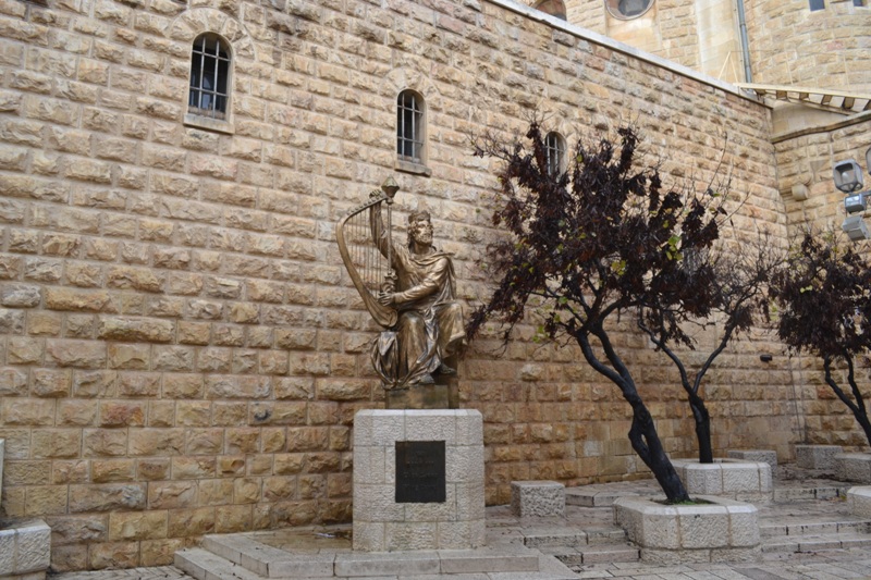 Памятник царю давиду в иерусалиме