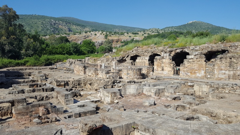 Баниас. Руины дворца царя Агриппы II