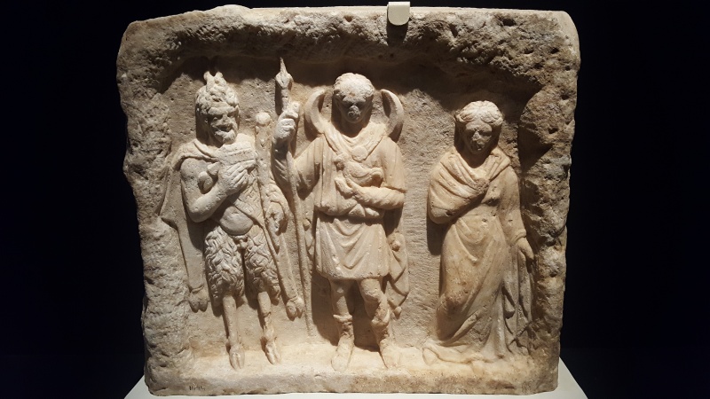 Музей Израиля. Барельеф с изображением бога Пана