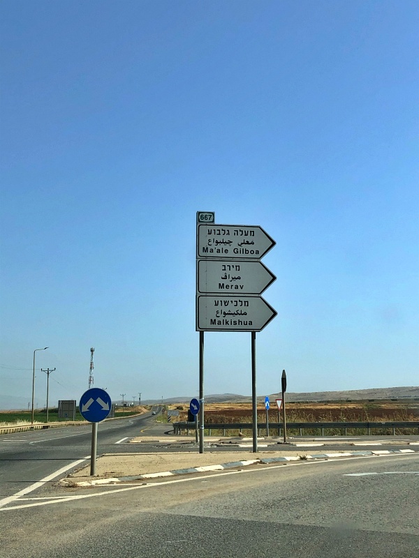 Живописное шоссе №667 Ma'ale Gilboa