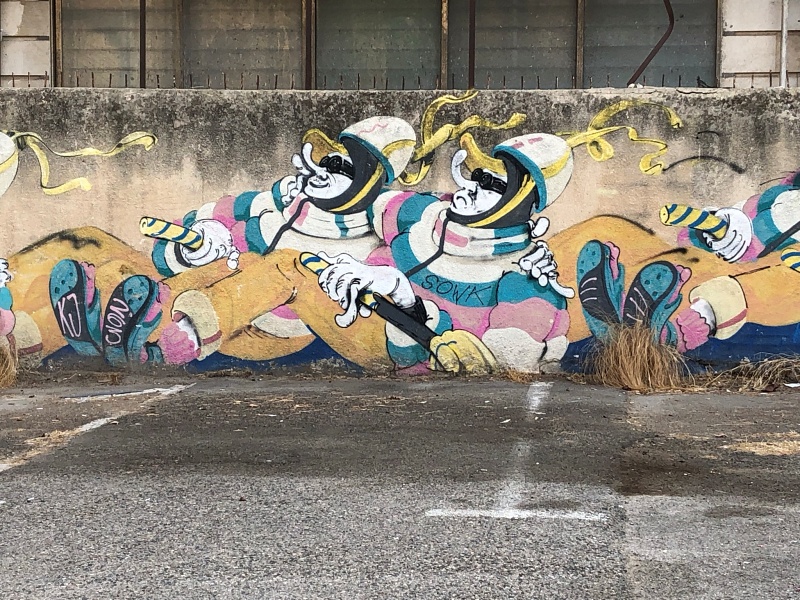 Граффити в Хайфе