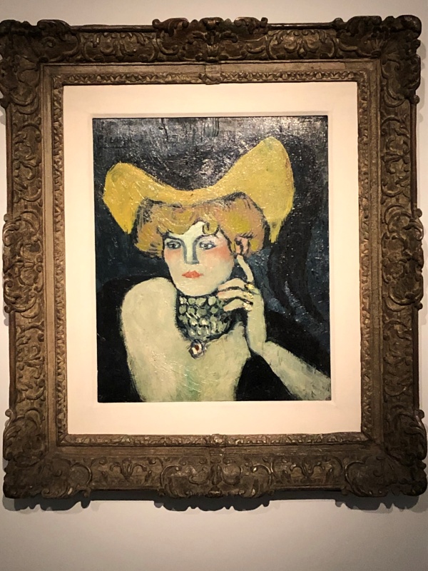 Музей Израиля. Пабло Пикассо – Женщина с ожерельем