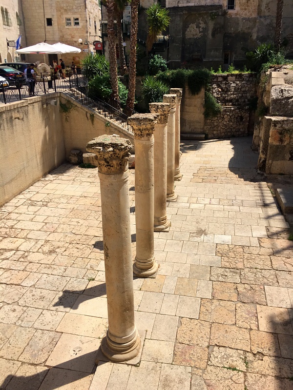Иерусалим. Остатки Кардо
