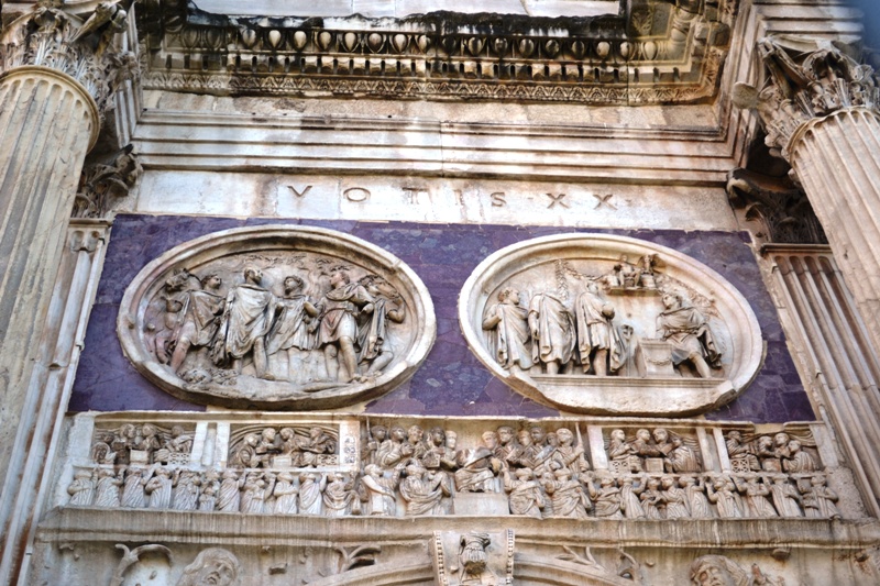 Римский форум. Арка Константина
