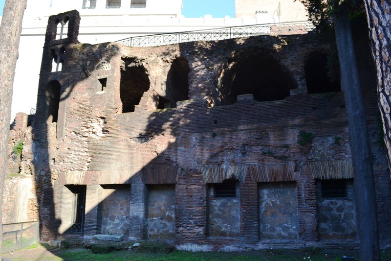Рим. Инсула, древнеримский многоквартирный дом