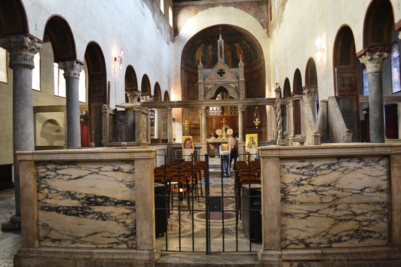 Рим. Базилика Санта-Мария-ин-Космедин