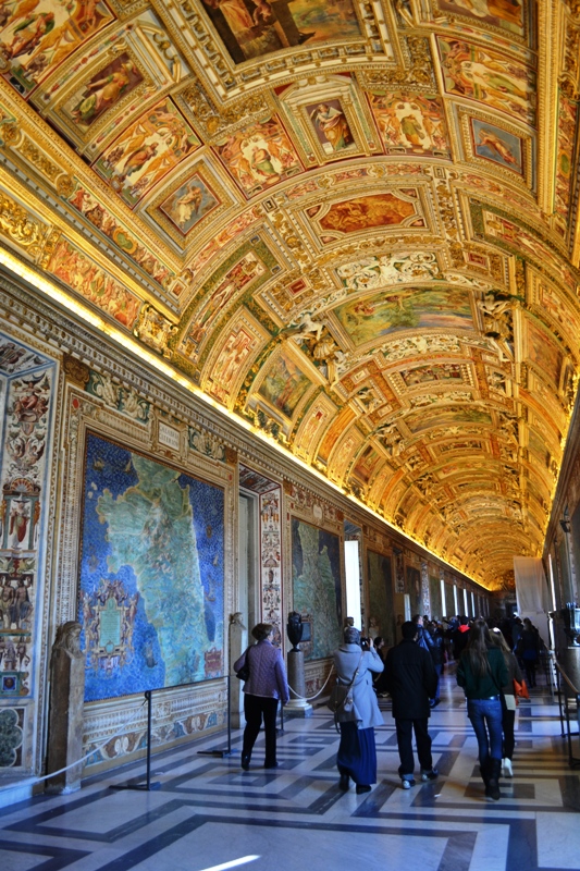 Музеи Ватикана. Галерея географических карт