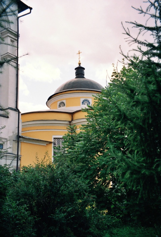 Новоспасский монастырь. Купол Знаменской церкви