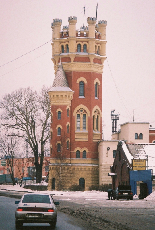Водонапорная башня в Уткиной Заводи