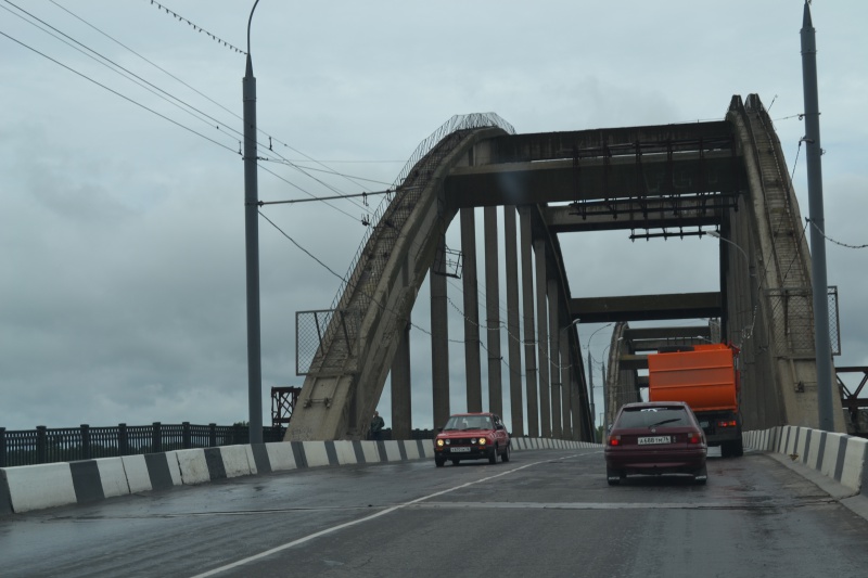 Мост через Волгу в Рыбинске